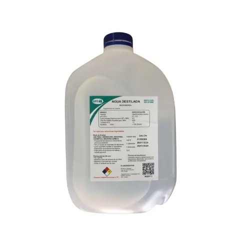AGUA DESTILADA GALÓN